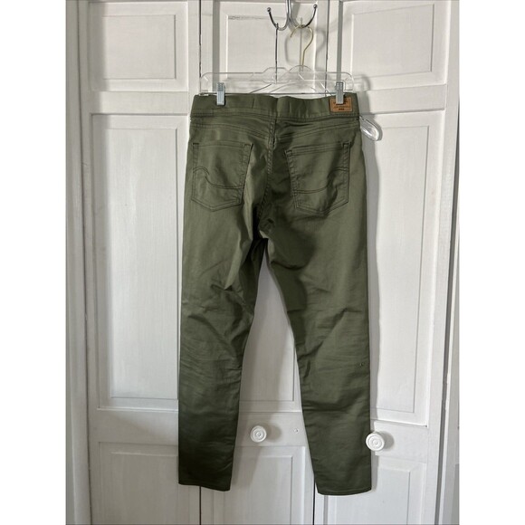 Levi's 94455-0019 Women's Totally Shaping Skinny Jeans - Olive Green Size 10s - Picture 4 of 8